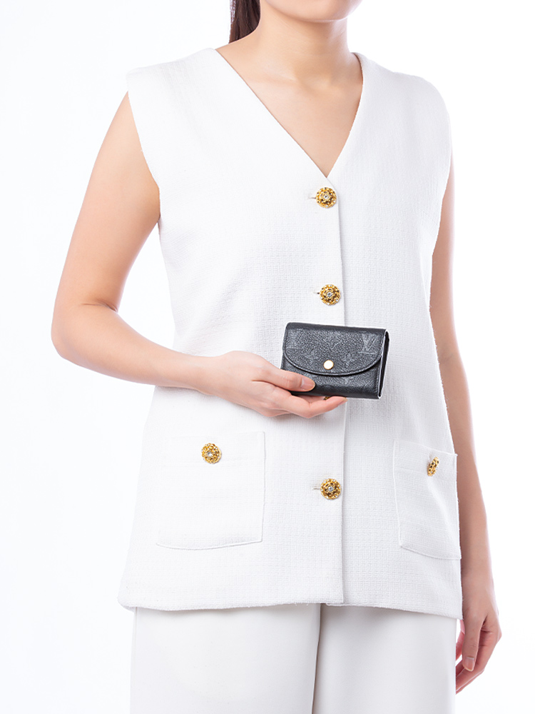 Monogram Empreinte Rosalie Noir