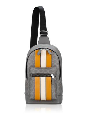 Men CV923 Signature Varsity Stripe West Pack Grey Ochre Chalk