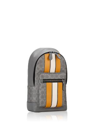 Men CV923 Signature Varsity Stripe West Pack Grey Ochre Chalk