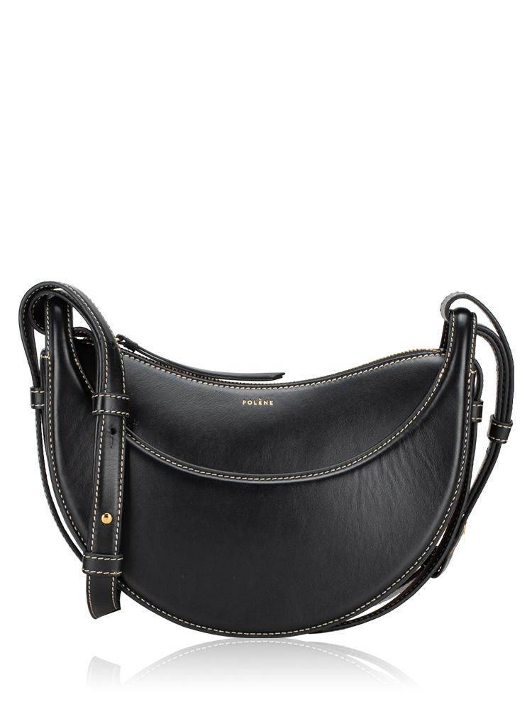 Smooth Calfskin Numero Dix Black