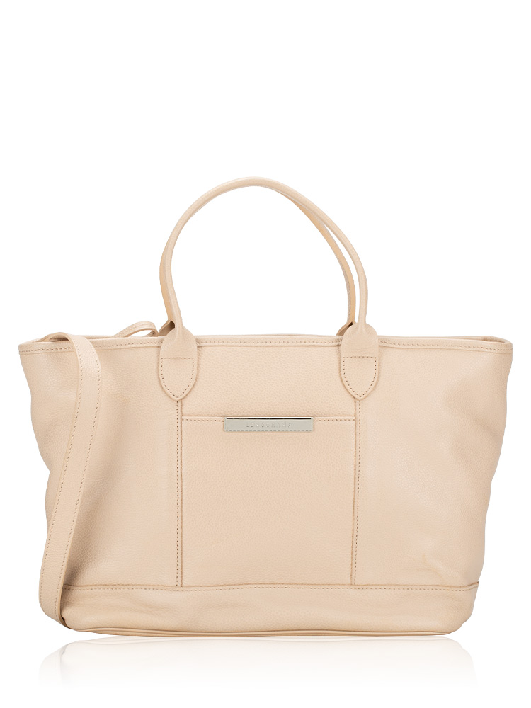 Le Foulonné Tote Beige