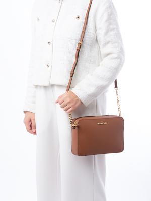 Jet Set Item Large Crossbody Luggage Gold