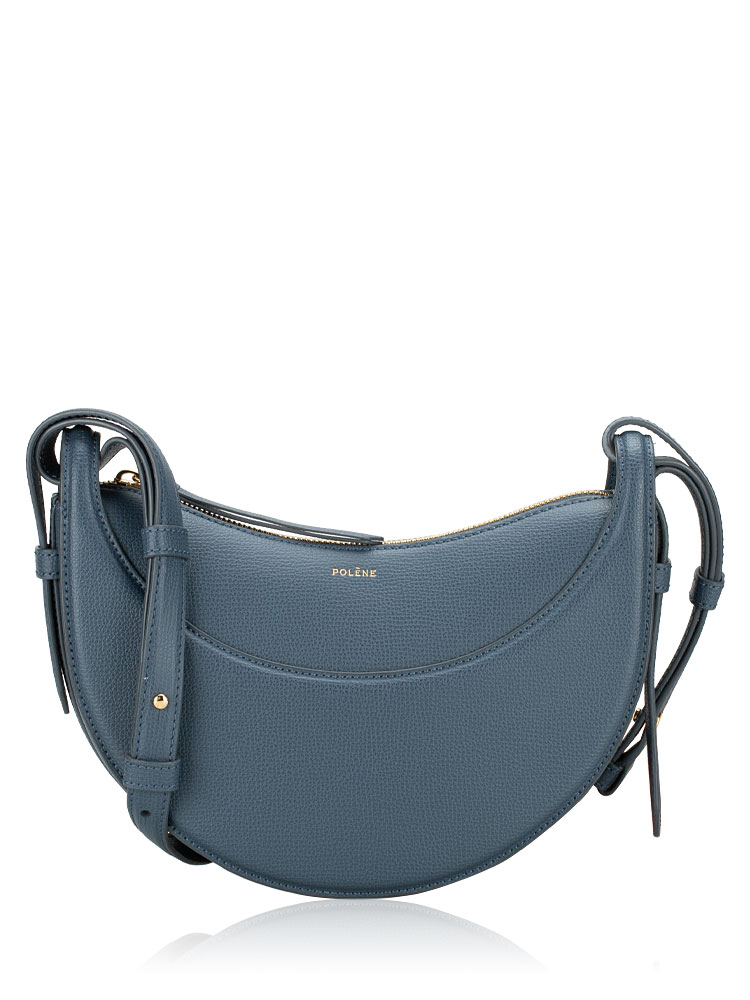 Textured Calfskin Numero Dix Bleu Minuit