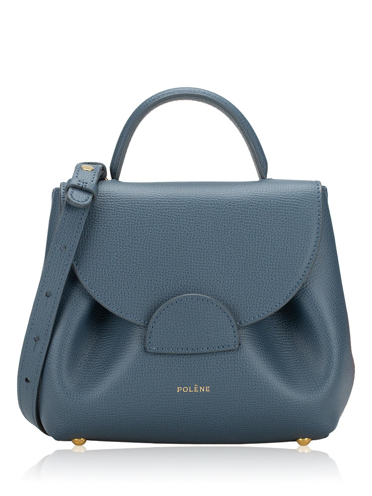 Textured Calfskin Numero Un Nano Midnight Blue