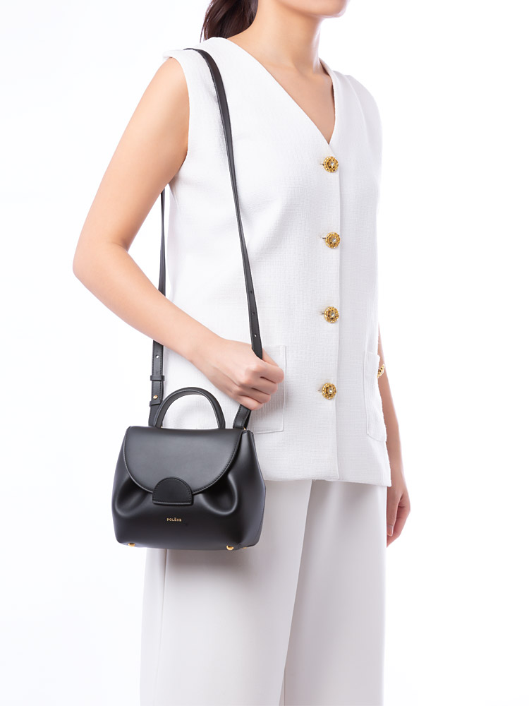 Smooth Calfskin Numero Un Nano Black