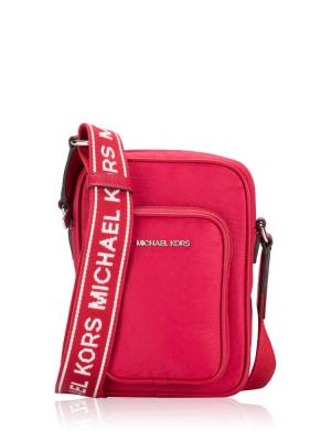 Khai Nylon Crossbody Dark Raspberry