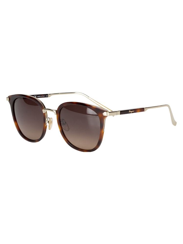 SF898SK Rectangular Sunglasses Havana