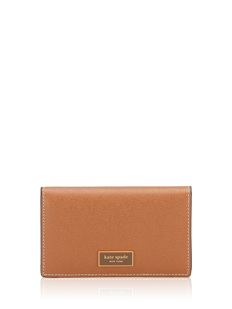 Katy Small Bifold Snap Wallet Allspice Cake