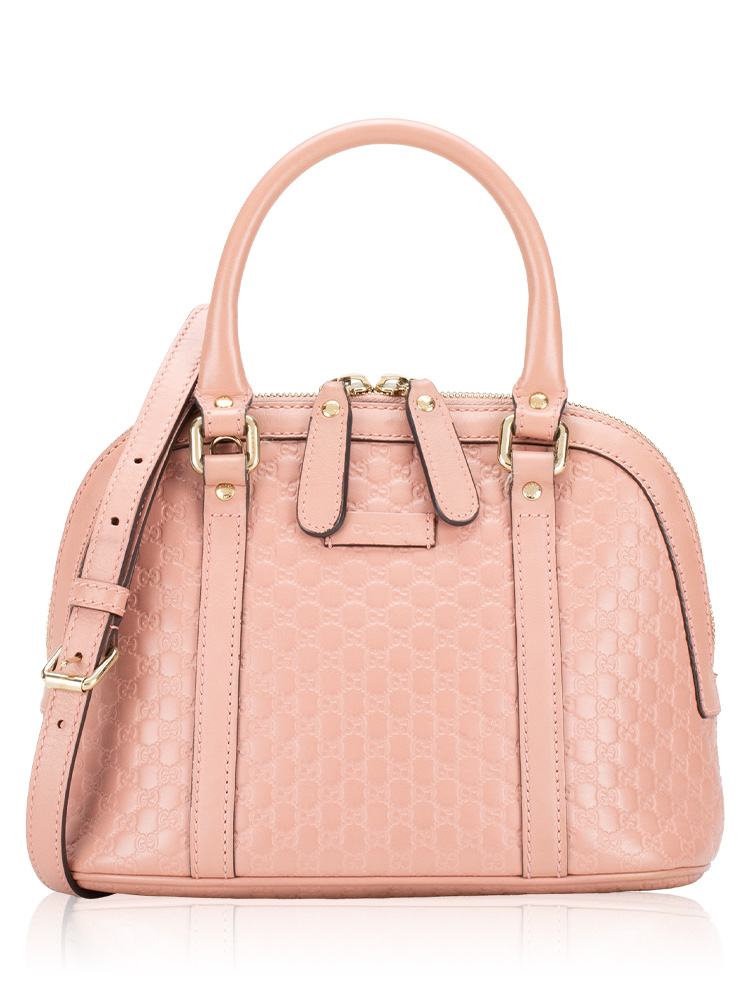 Microguccissima Mini Dome Satchel Pink