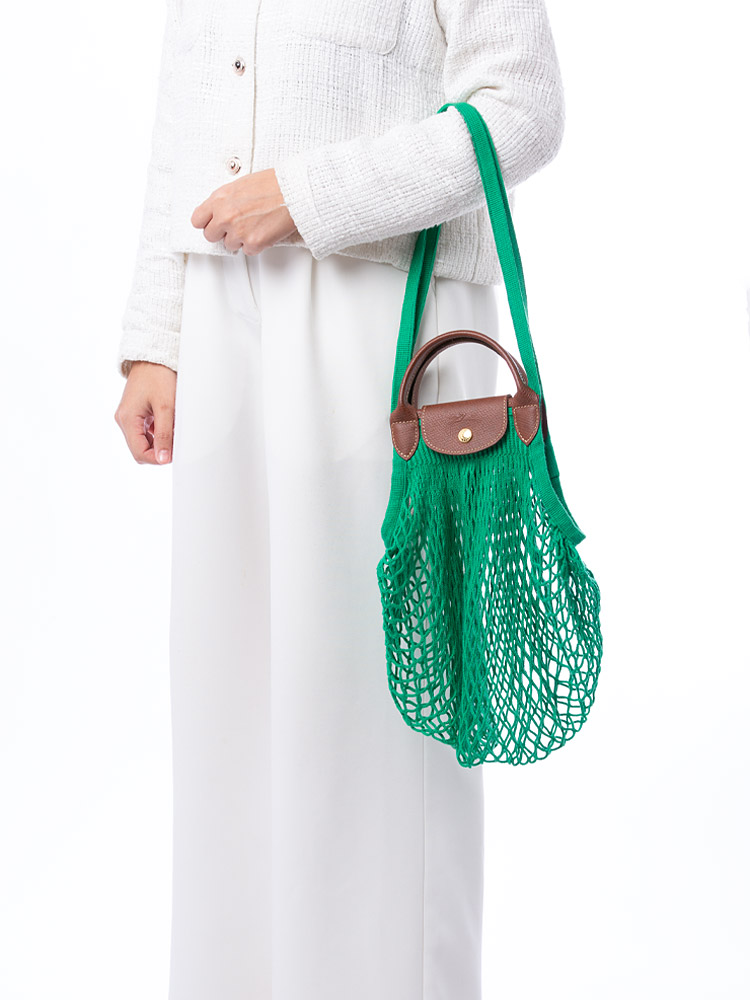 Le Pliage Filet Top Handle Vert