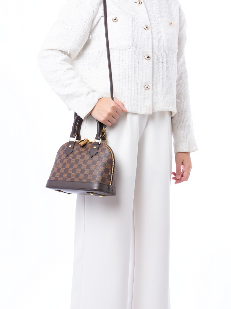 Damier Ebene Alma BB