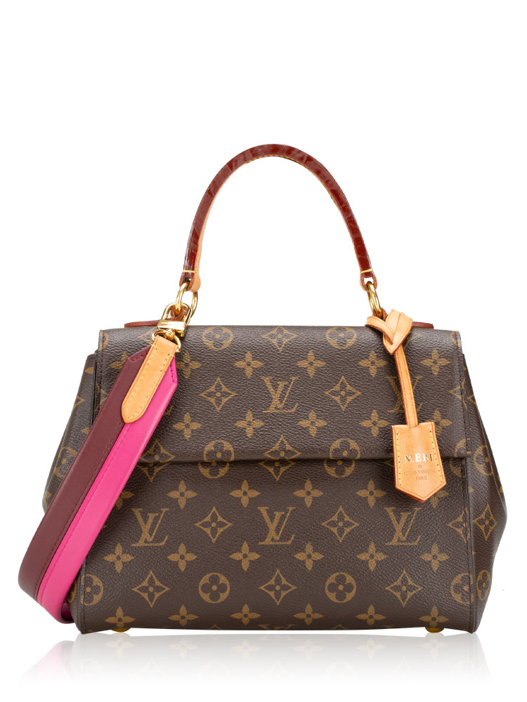 Monogram Cluny BB Bordeaux Fuchsia