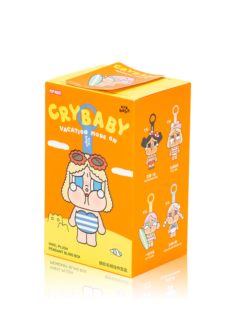 Crybaby Vacation Mode On Series Bag Charm Let's Surf