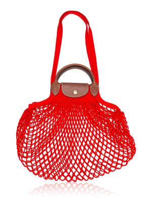 Le Pliage Filet Top Handle Rouge