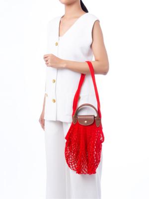 Le Pliage Filet Top Handle Rouge