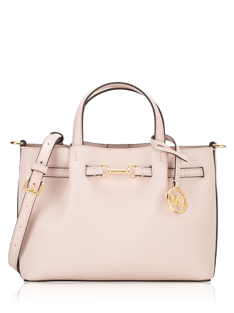 Carson Small Satchel Powder Blush