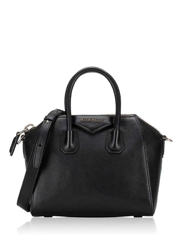 Sugar Goatskin Mini Antigona Black