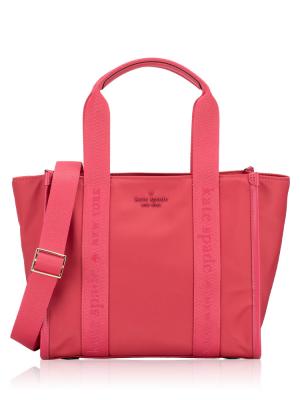 Kip Nylon Small Tote Rose Oil