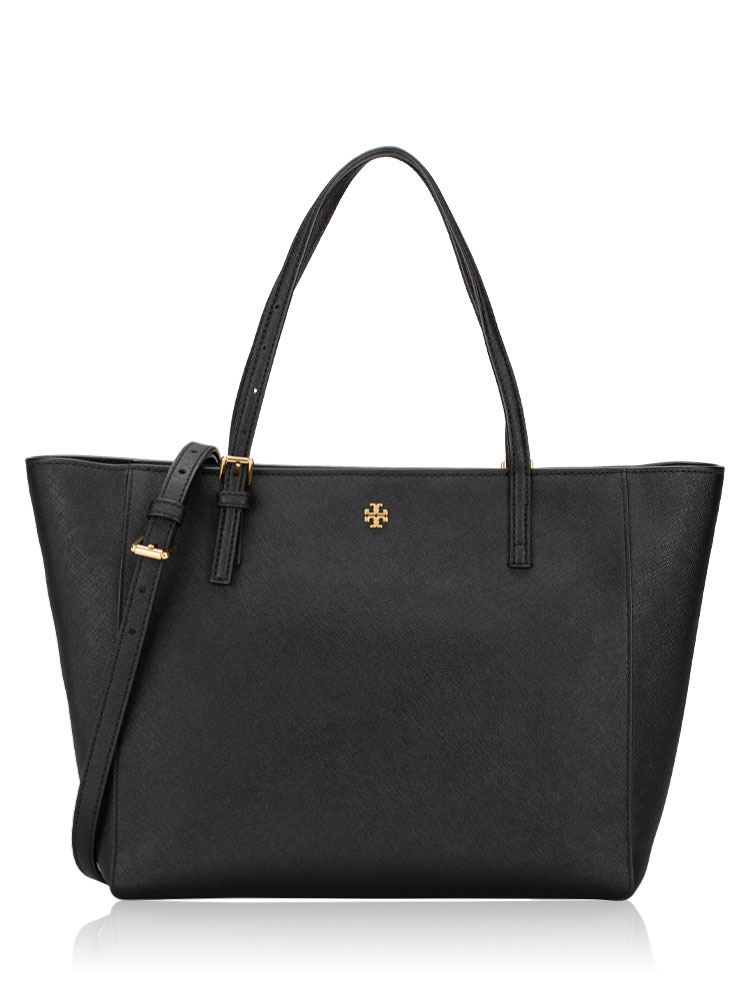 Emerson Small Tote Black Gold
