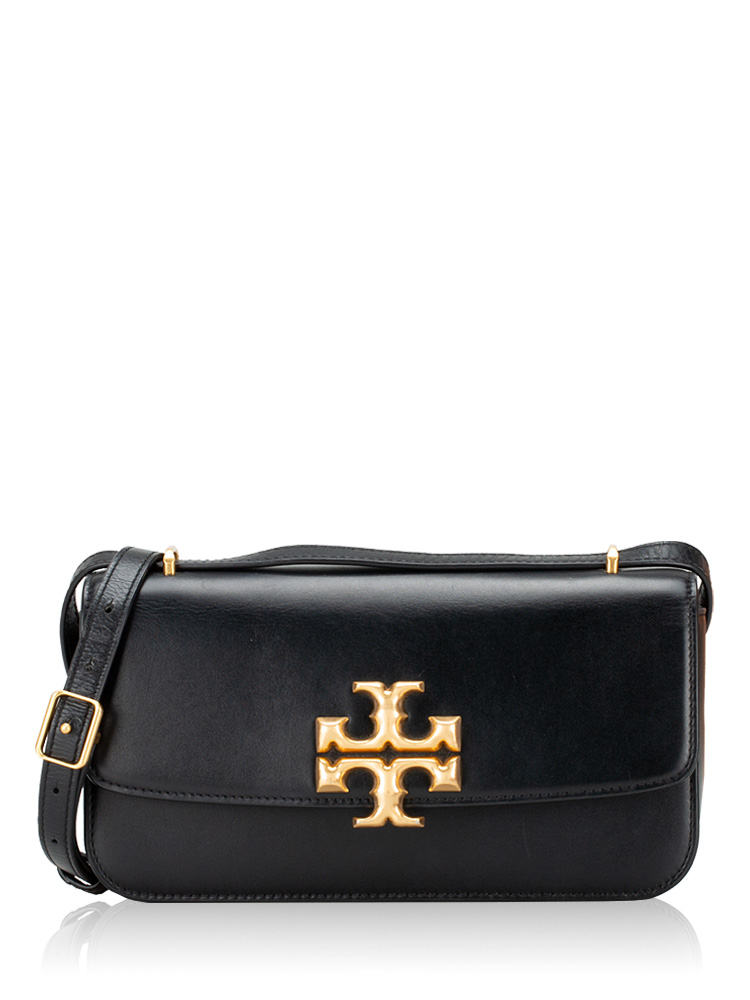 Eleanor Rectangular Small Shoulder Bag Black