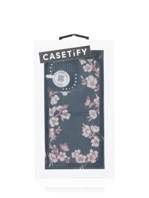 Pink Sakura Garden iPhone 16 Mirror Case Silver Black