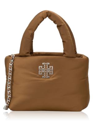 Britten Puffy Mini Tote Coffee