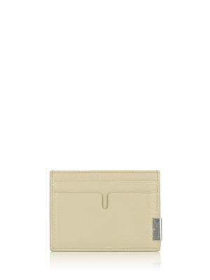 Grained Calfskin Sandon Card Holder Hunter