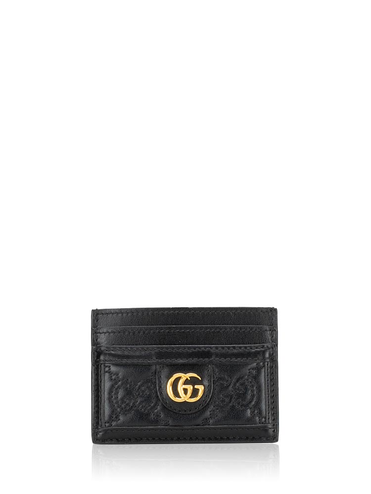 Guccisima Mattelasse Card Holder Black