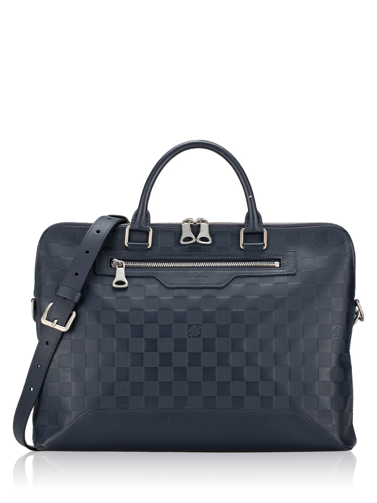 Damier Infini Avenue Soft Briefcase Astral