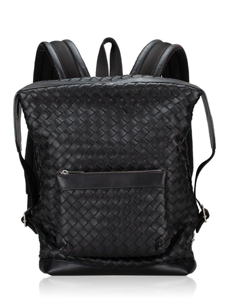 Nappa Intrecciato Hydrology Backpack Black