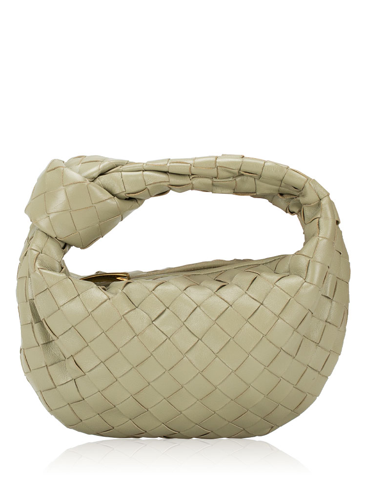 Nappa Intrecciato Mini Jodie Sage
