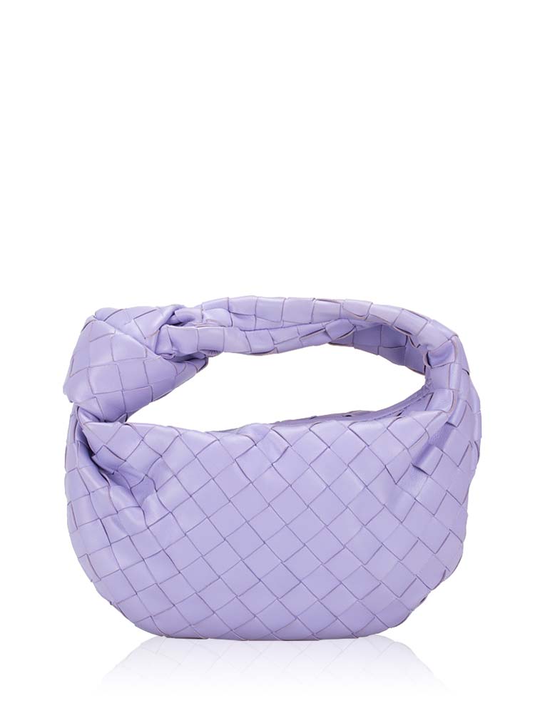 Nappa Intrecciato Mini Jodie Wisteria
