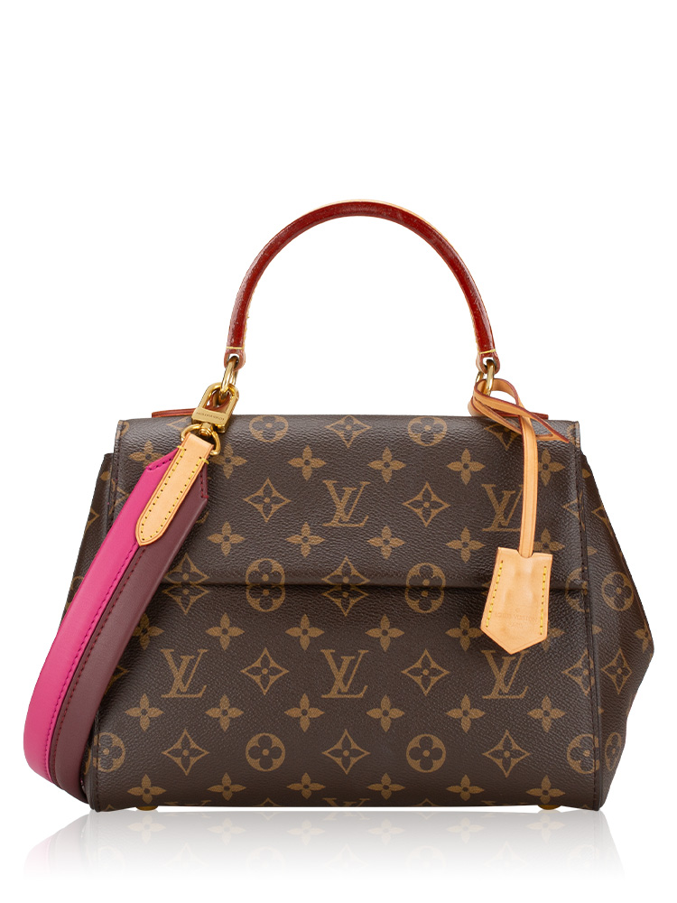 Monogram Cluny BB Bordeaux Fuchsia