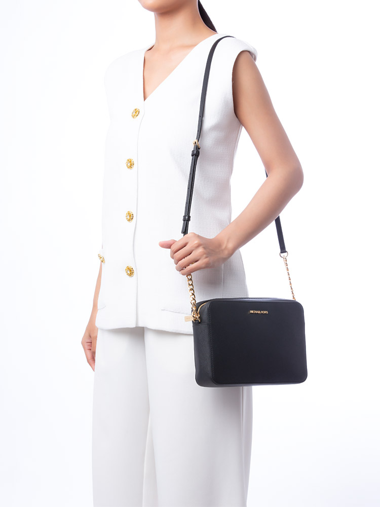 Jet Set Item Large Crossbody Black