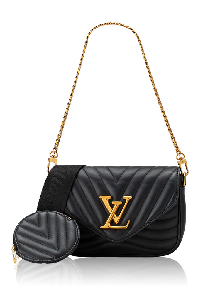 Calfskin New Wave Multi Pochette Noir