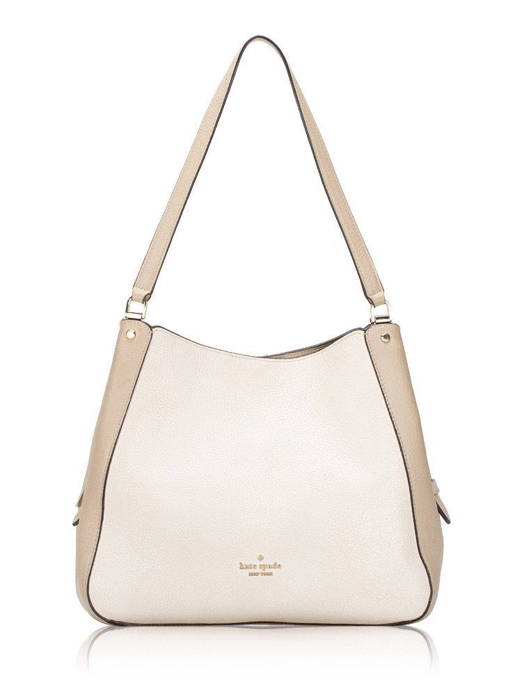 Leila Medium Triple Compartment Tote Light Sand