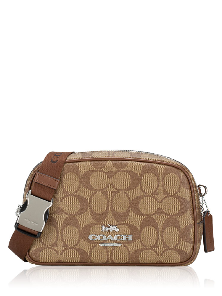 CR137 Signature Pace Belt Bag Khaki Saddle