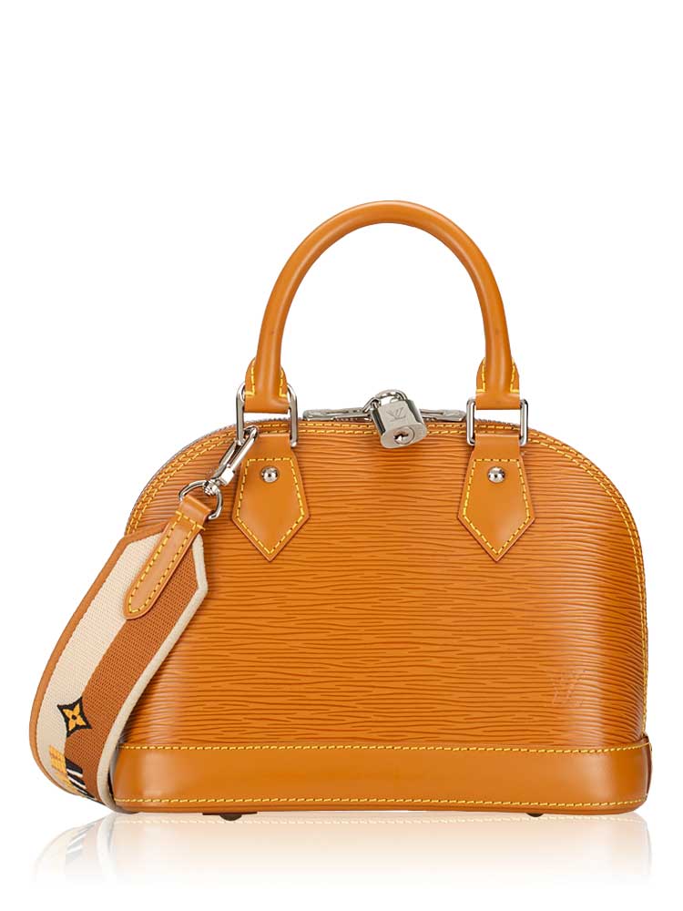 Epi Alma BB with Jacquard Strap Gold Miel