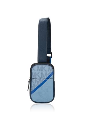 Men Cooper Monogram Holster Phone Crossbody Chambray