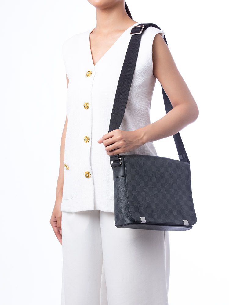 Damier Graphite District PM