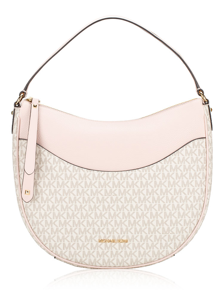 Signature Dover Large Half Moon Hobo Powder Blush Multi