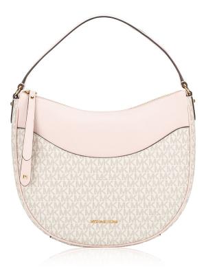 Signature Dover Large Half Moon Hobo Powder Blush Multi