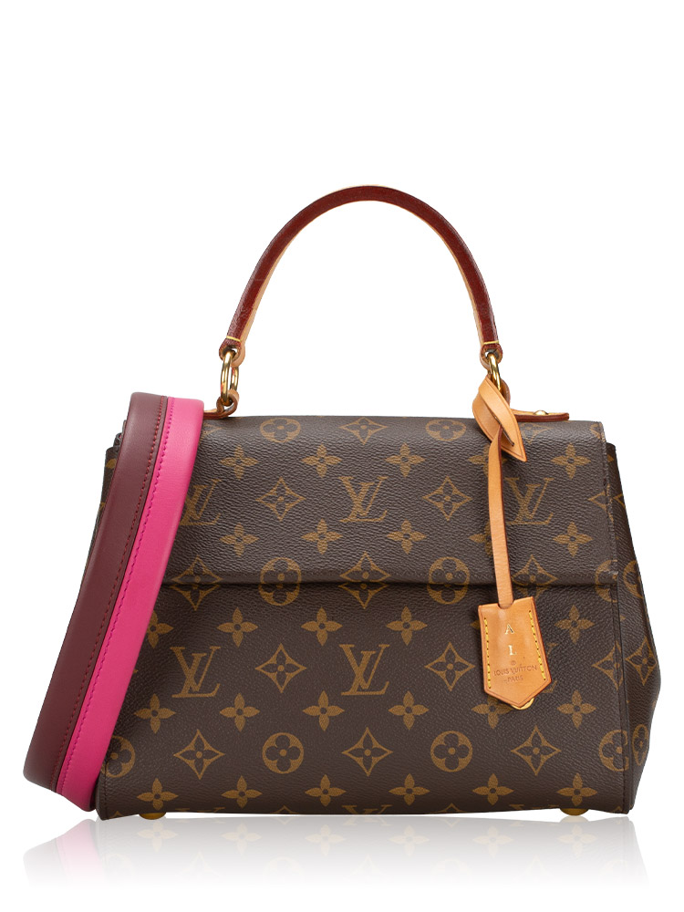 Monogram Cluny BB Bordeaux Fuchsia