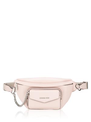 Maisie Leather Large 2 in 1 Waistpack Light Powder Blush