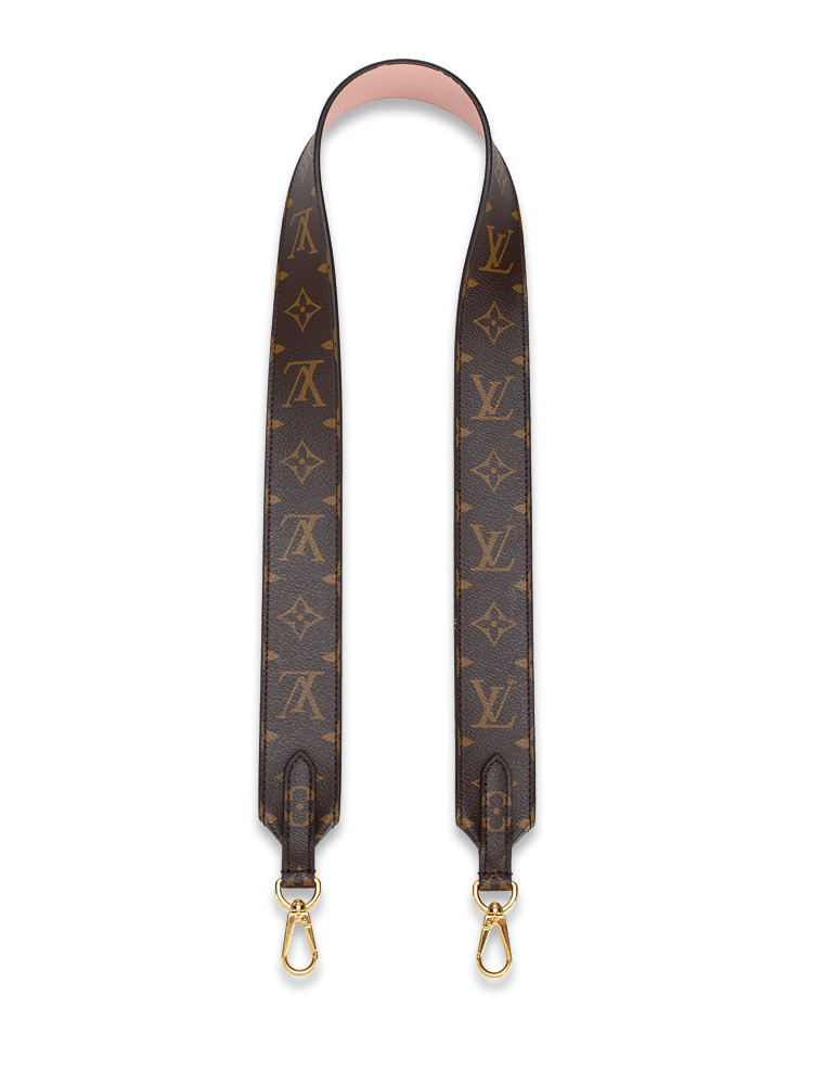 Monogram Bandouliere Strap Rose Poudre