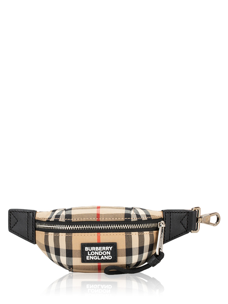 Vintage Check Sonny Bum Bag Mini Charm Archive Beige