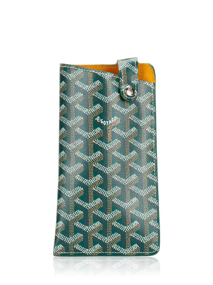 Goyardine Montmartre GM Pouch Green