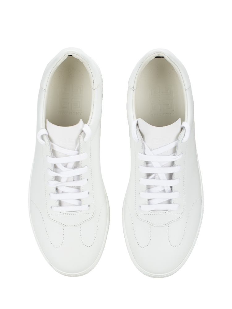 Calfskin Town Sneakers White Sz 40