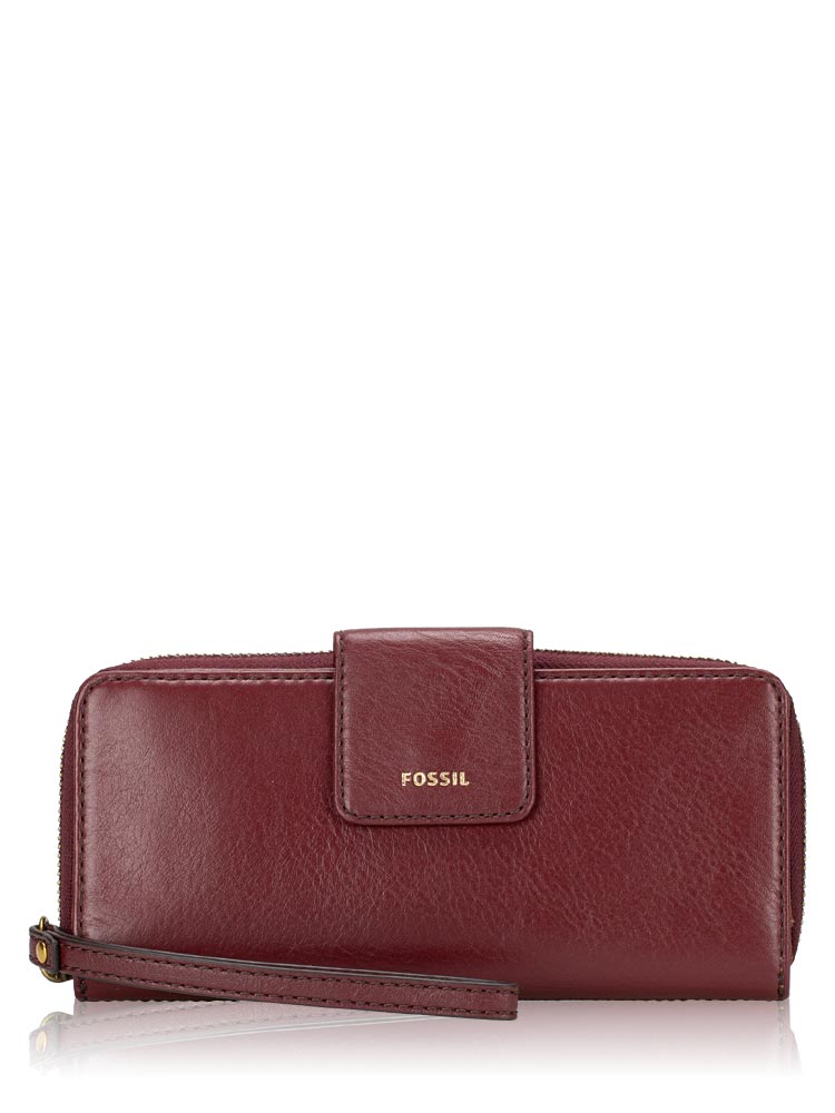 SWL2228609 Madison Zip Clutch Wine