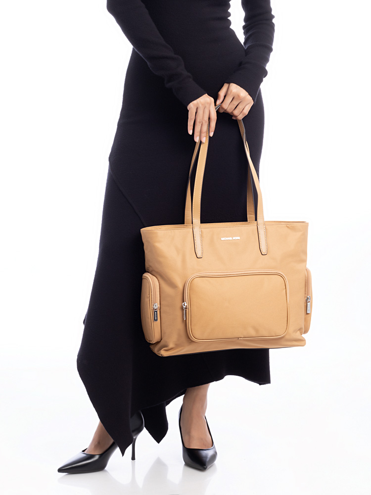 Khai Nylon Large Tote Peanut